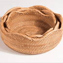 Cesto Artesanal em Rattan Bali - Cazehn