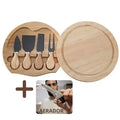 Tabua com Utensílios para Frios com Presente (+Aerador para Vinhos)  Estrasburgo - Cazehn