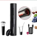 Kit Abridor de vinhos Elétrico com Carregamento por USB - Cazehn