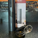 Kit Abridor de vinhos Elétrico com Carregamento por USB - Cazehn